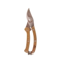 Ciseaux de taille pour plantes et fleurs en acier inoxydable avec manche en bois Offre