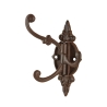 Decoratieve wandhaak met 3 draaibare gietijzeren haken Verkoop
