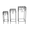 Ensemble de 3 tables supports pour plantes, style classique Caractéristiques