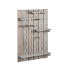 Geperforeerd wandpaneel met verstelbare planken en haken Aanbieding