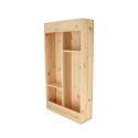 Muurorganizer met inklapbare houten tafel Catalogus