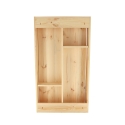 Muurorganizer met inklapbare houten tafel Kortingen