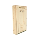 Muurorganizer met inklapbare houten tafel Voorraad