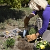 Support à outils de jardin en toile cirée enroulable Vente