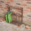 Kleine gietijzeren laarzenstandaard voor 2 paar laarzen Verkoop