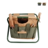 Tabouret pliant avec sac porte-outils de jardinage Promotion