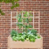 Support en bois pour plantes grimpantes 78,2x3,8x84,9cm Vente