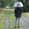 Parapluie transparent en dôme décoratif avec perroquet Réductions