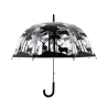 Parapluie transparent avec motif forêt et cerfs Promotion