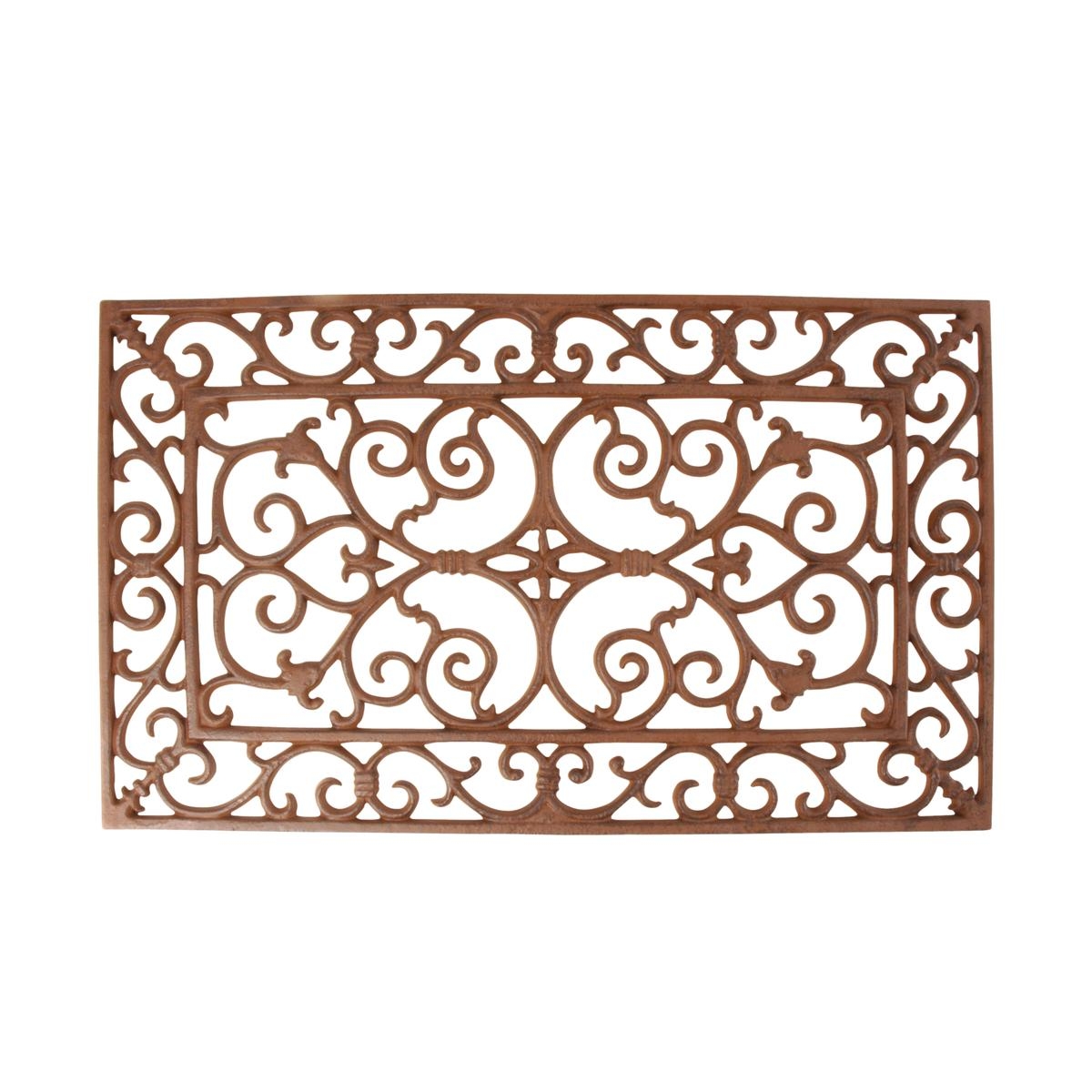 Paillasson en fonte style classique pour entrée 58,2x34 cm Promotion Paillasson en fonte style classique pour entrée 58,2x34 cm Promotion