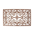 Paillasson en fonte style classique pour entrée 58,2x34 cm Promotion