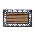 Klassiek Victoriana rechthoekige deuropener van rubber en kokos 75,2x25,2cm Aanbieding