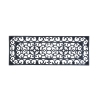 Paillasson rectangulaire d'entrée en caoutchouc style victorien Promotion