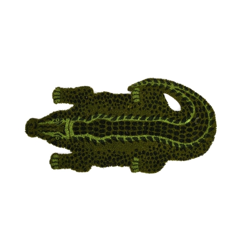 Paillasson d'entrée décoratif en forme de crocodile Promotion
