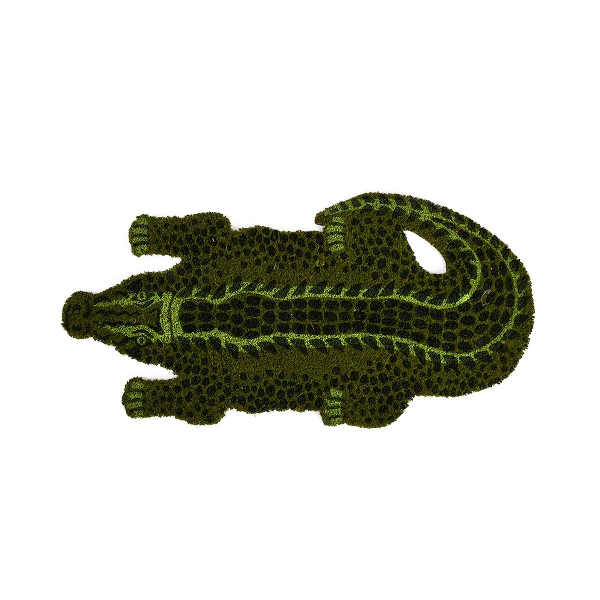 Paillasson d'entrée décoratif en forme de crocodile Promotion Paillasson d'entrée décoratif en forme de crocodile Promotion