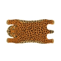 Cocostapijt in cheetah-vorm voor de deur Aanbieding