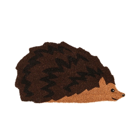 Decoratieve kokosvezel deurmat in de vorm van een egel Aanbieding