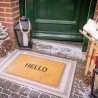 Deurmat van kokosvezel met opschrift "Hello" Aanbod