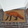Paillasson en fibre de coco avec motif renard décoratif Vente
