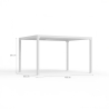 Aluminium pergola 3x4 m met handmatig verstabare lamellen Trinidad 