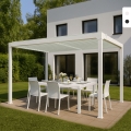 Aluminium pergola 3x4 m met handmatig verstabare lamellen Trinidad Aanbieding