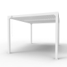 Pergola bioclimatique manuelle de jardin en aluminium 3x4m Trinidad Réductions