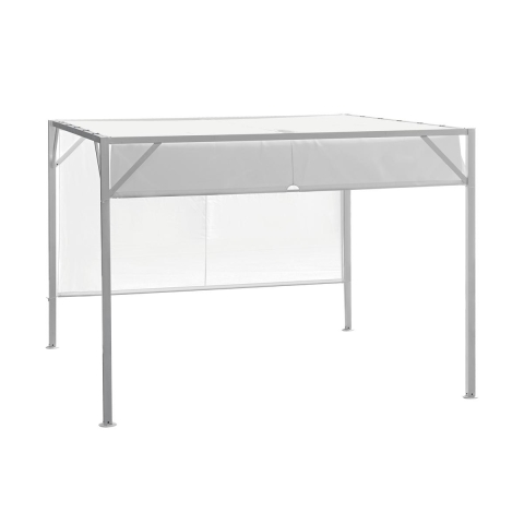 Tuinpergola 3x3 met verschuifbaar dak Skroda Aanbieding