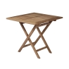 Opvouwbare tuintafel van teak hout 80x80cm Vulcano Aanbieding