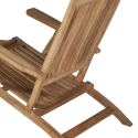 Chaise longue inclinable en bois de teck pour jardin Streamer Remises