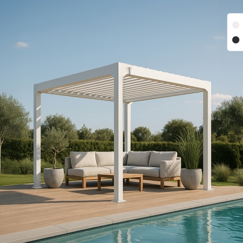 Aluminium tuinpergola 3x3 m...