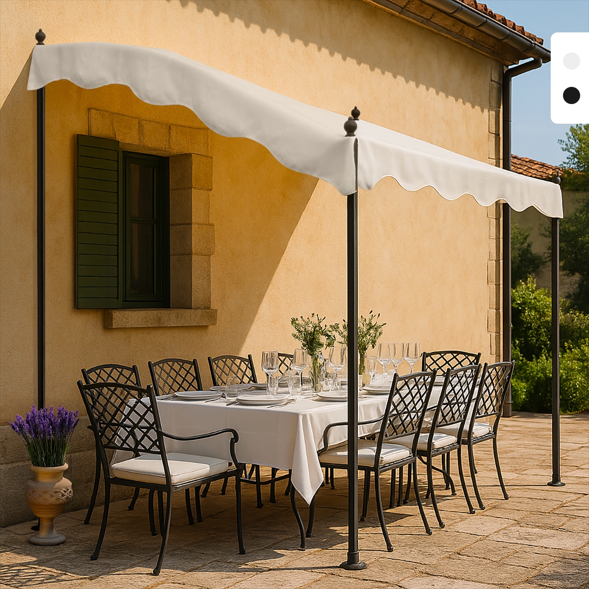 Tonnelle adossée 3x2 en acier pour jardin bar et hôtel Pergola uv Promotion Tonnelle adossée 3x2 en acier pour jardin bar et hôtel Pergola uv Promotion