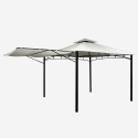 Tonnelle de jardin pour terrasses bars restaurants et piscines 3.3 x 3.3 m Antigua Remises