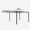 Tonnelle de jardin pour terrasses bars restaurants et piscines 3.3 x 3.3 m Antigua Remises
