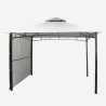 Tonnelle de jardin pour terrasses bars restaurants et piscines 3.3 x 3.3 m Antigua Catalogue