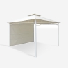Tonnelle de jardin terrasse et bar avec ouverture Antigua UV Remises