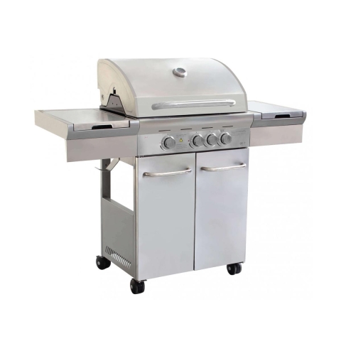 Gasbarbecue 4 pitten roestvrij staal Texas Aanbieding