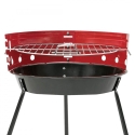 Draagbare ronde houtskoolbarbecue Ø36cm Camping Korting
