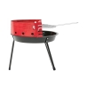 Draagbare ronde houtskoolbarbecue Ø36cm Camping Verkoop