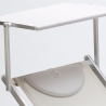 Set van 2 professionele aluminium strandligbedden Italia 