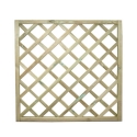 Pine houten trellis 90x90 voor klimplanten Sandra Aanbieding