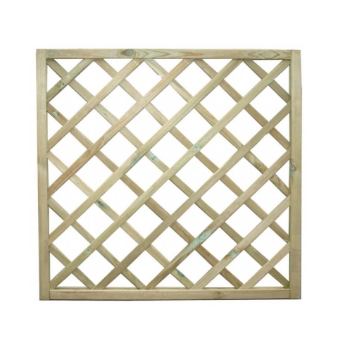 Pine houten trellis 90x90 voor klimplanten Sandra Aanbieding