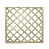 Treillis en bois de pin 90x90 pour plantes grimpantes Sandra Promotion