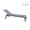 Tuinligbed met wielen in aluminium Formentera Aanbieding