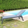 Tuinligbed met wielen in aluminium Formentera Verkoop