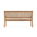 Banc de jardin en bois d'acacia 3 places Lidia Offre