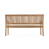 Banc de jardin en bois d'acacia 3 places Lidia Offre