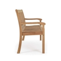 Banc de jardin en bois d'acacia 3 places Lidia Remises