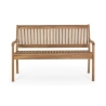 Banc de jardin 2 places en bois d'acacia Matara Vente