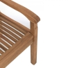 Banc de jardin 2 places en bois d'acacia Matara Catalogue