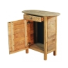 Table de chevet en bois avec porte et tiroir Farran Offre
